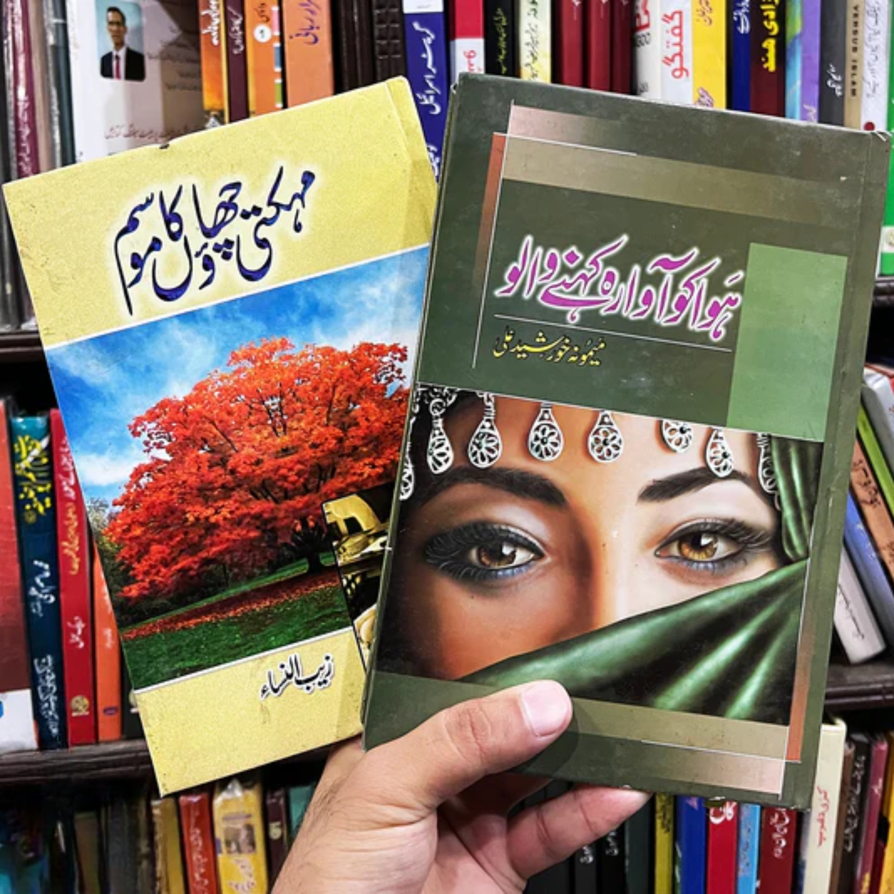 HAWA-KO-AWARA-KEHNE-WALO+MEHKTI-CHAON-KA-MOSAM (ہَوا-کو-آوارہ-کہنے-والو+مہکتی-چھاؤں-کا-موسم)