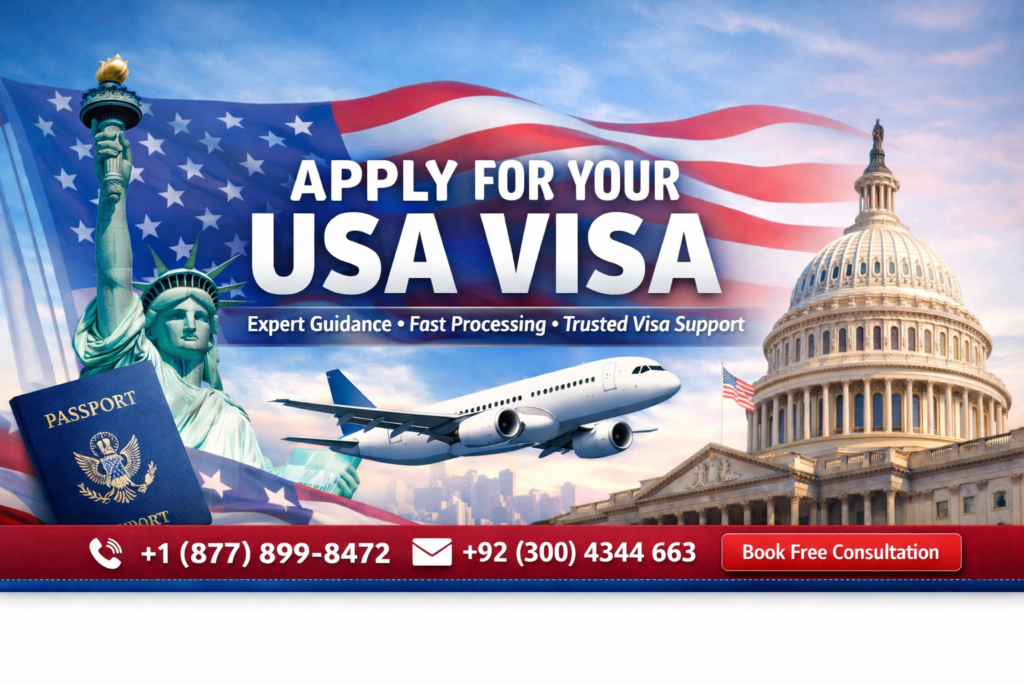 Apply for US Visa from Pakistan